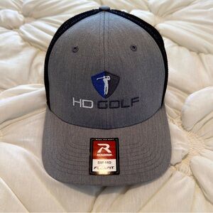 NWT Richardson HD Golf Baseball Hat - size small/medium